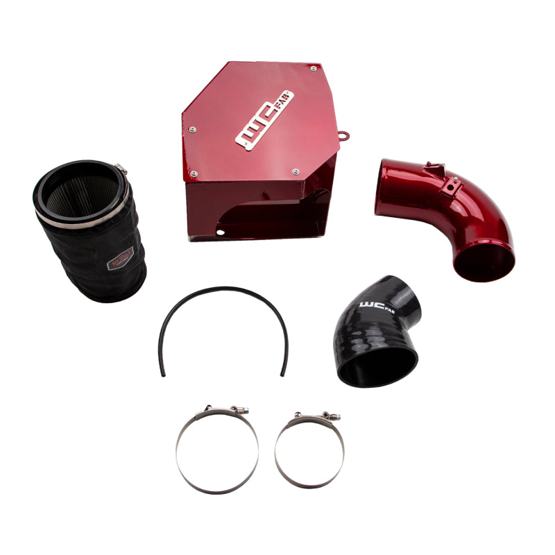 Wehrli 19-23 Cummins 6.7L 5in Intake Kit - WCFab Red