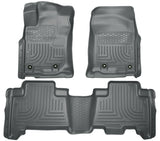 Husky Liners 2013 Toyota 4Runner WeatherBeater Grey Front & 2nd Seat Floor Liners