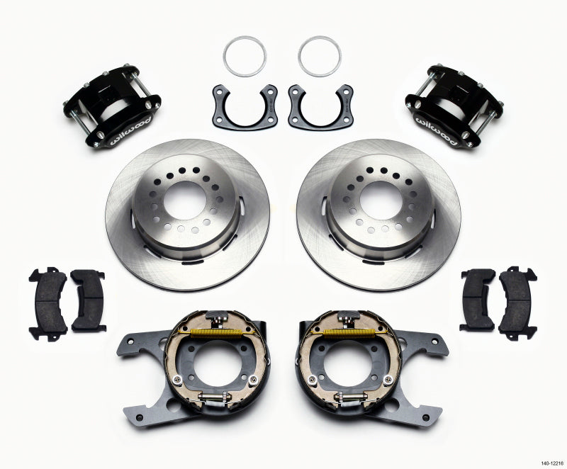 Wilwood D154 P/S Park Brake Kit Big Ford New Style 2.36in Offset