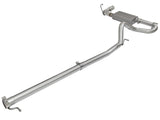 aFe Scorpion 2-1/2in Aluminized Steel Cat Back Exhaust 07-17 Jeep Wrangler V6-3.6/3.8L (4 Dr)