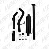 MBRP 09-14 Toyota Tacoma 4.0L EC/CC Cat-Back Single Exit AL - Black