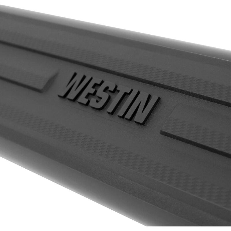 Westin Premier 6 in Oval Side Bar - Mild Steel 75 in - Black