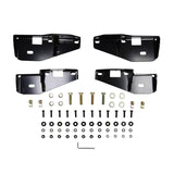 Westin 18-22 Jeep Wrangler JLU 4dr Platinum 4 Oval Nerf Step Bars - Tex. Blk