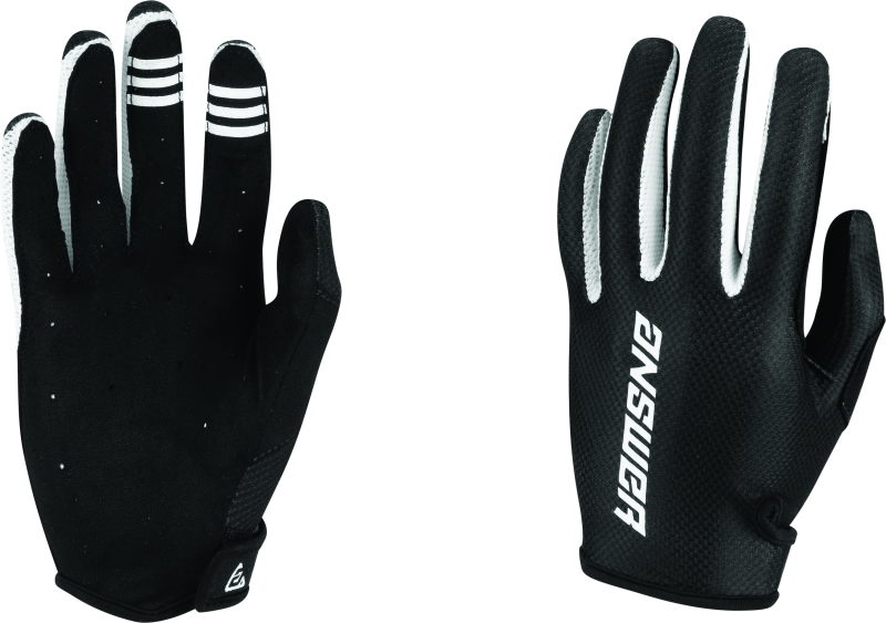 Answer Ascent Glove Black/White Womens - XL