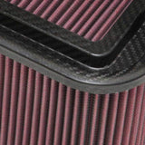 K&N Custom Racing Assembly 19in x 6.5in Carbon Fiber Air Filter