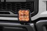 Diode Dynamics 17-20 Ford Raptor SS5 Bumper LED Pod Light Kit - Sport Yellow Driving