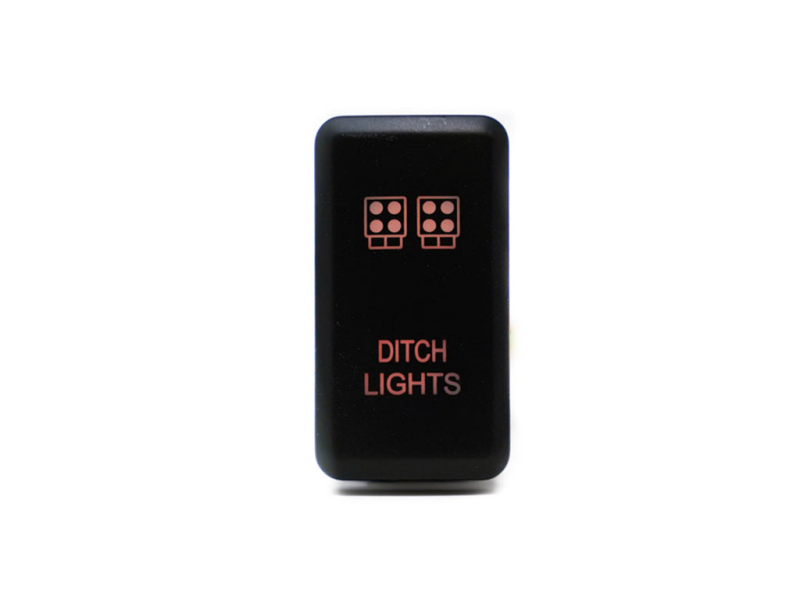 Cali Raised Tall Style Toyota Oem Style Ditch Lights Switch - Amber