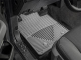 WeatherTech 97-06 Jeep Wrangler Front Rubber Mats - Grey