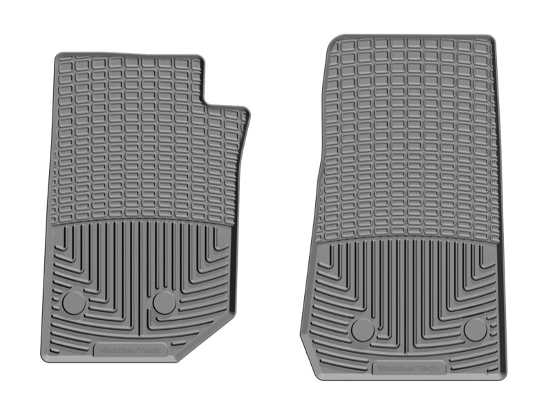 WeatherTech 2014-2016 Jeep Wrangler Unlimited Front Rubber Mats - Grey