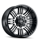 ION Type 144 20x10 / 6x135 BP / -19mm Offset / 106mm Hub Black/Machined Wheel