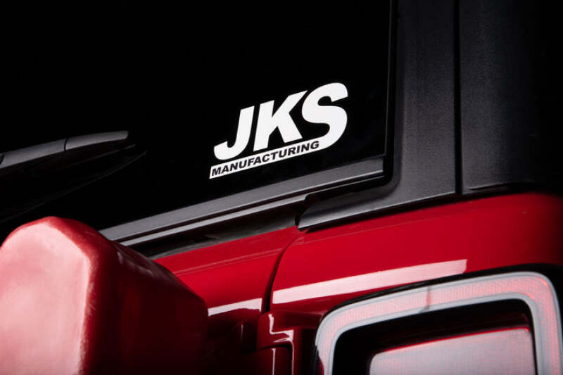 JKS Manufacturing 2.5x5 Diecut Decal - White