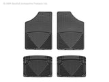 WT Rubber Mats - Rear - Blk