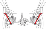 SPC Performance Toyota 4Runner Rear Lower Control Arms