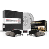 Power Stop 10-19 Lexus GX460 Rear Z17 Evolution Geomet Coated Brake Kit