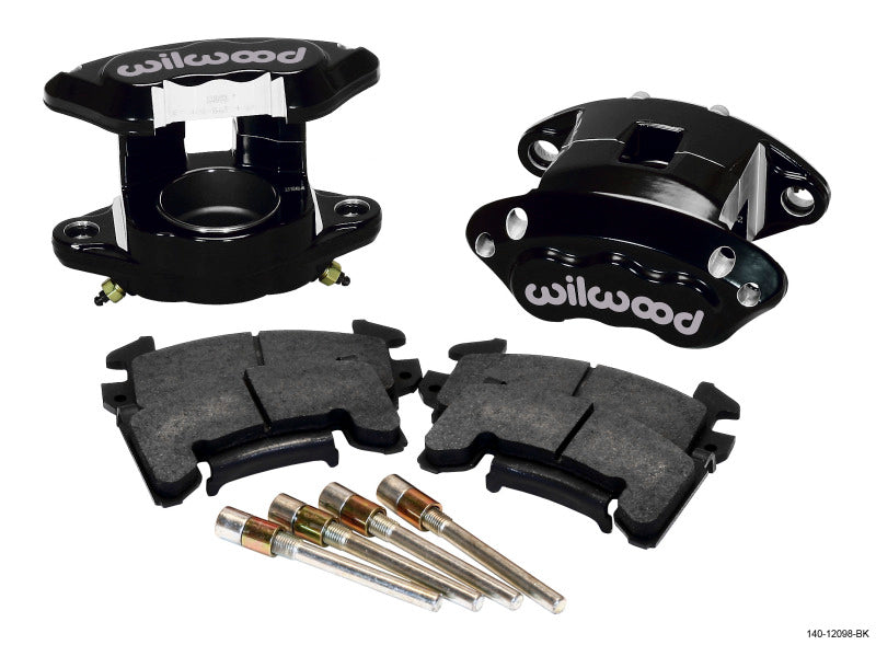 Wilwood D154 Front Caliper Kit - Black 2.50in Piston 0.81in Rotor