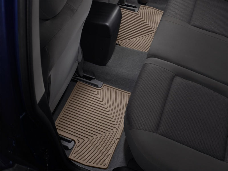 WeatherTech 99 BMW M3 Convertible Rear Rubber Mats - Tan