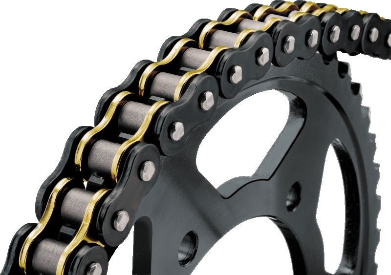 BikeMaster 525x150 BMXR X-Ring Chain - Black/Gold