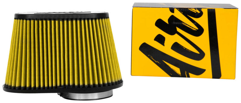 Airaid Universal Air Filter - Cone 4-1/2in FLG x 11-1/2x7in B x 9x4-1/2inTx 7-1/4in H - Synthaflow