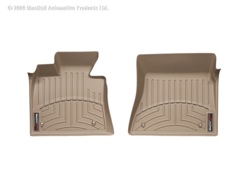 WeatherTech 14+ Jeep Wrangler Front FloorLiner - Tan