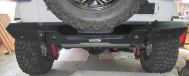 Go Rhino 18-20 Jeep Wrangler JL/JLU Trailline Rear Full Width Bumper