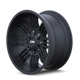 ION Type 144 20x9 / 8x165.1 BP / 0mm Offset / 125.2mm Hub Matte Black Wheel