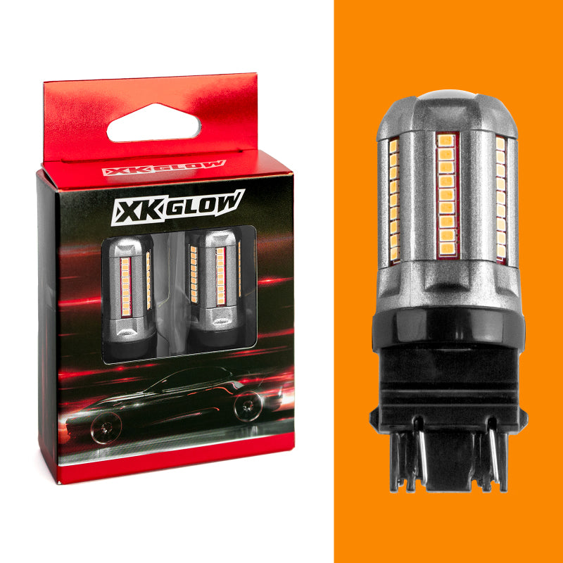 XK Glow 2pc Amber 3157 Auto Bulb