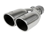 aFe Vulcan Series 2.5in 304 SS Axle-Back Exhaust Polished 07-18 Jeep Wrangler (JK) V6-3.6/3.8L