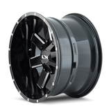 ION Type 141 18x9 / 5x150 BP / 18mm Offset / 110mm Hub Gloss Black Milled Wheel