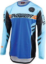 Answer 25 Arkon Nitrus Jersey Blue/Black/Hyper Orange - XS