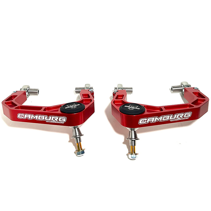 Camburg Toyota Tacoma 05-23 / 4-Runner 03-23 / FJ 07-14 KINETIK V2 Billet Uniball Upper Arms (Red)