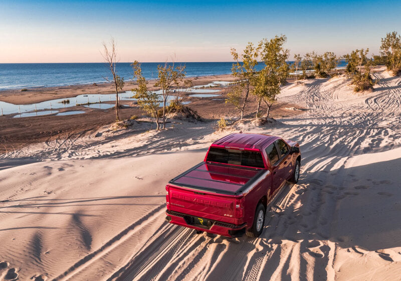 UnderCover 22-24 Toyota Tundra 78in Fusion Bed Cover - Emotional Red 2 Metallic