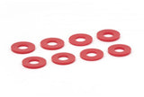 Daystar D-Ring Shackle Washers Set of 8 Red