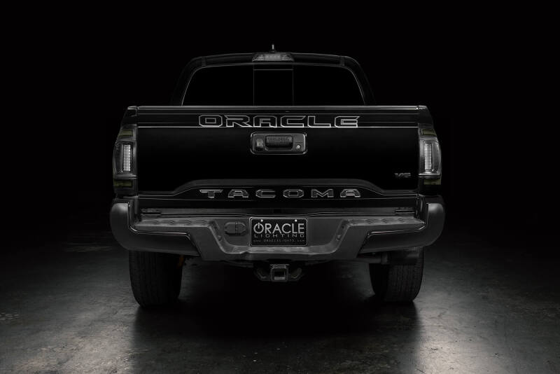 Oracle Lighting 16-23 Gen 3 Toyota Tacoma Black Series Flush Style LED Tail Lights SEE WARRANTY