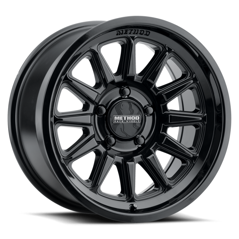 Method MR323 17x9 / 5x5 BP / -38ET / 3.47in BS / 71.5mm CB - Gloss Black Wheel