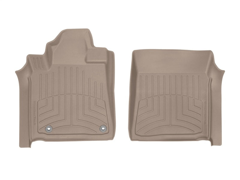 WeatherTech 2012-2019 Toyota Sequoia Front FloorLiner HP - Tan