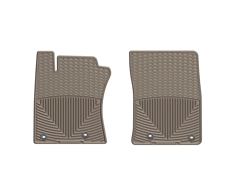 WeatherTech 13+ Toyota 4Runner Front Rubber Mats - Tan