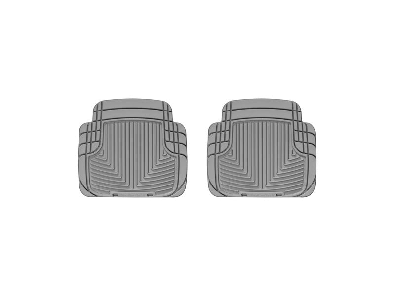 WeatherTech 99 BMW M3 Convertible Rear Rubber Mats - Grey