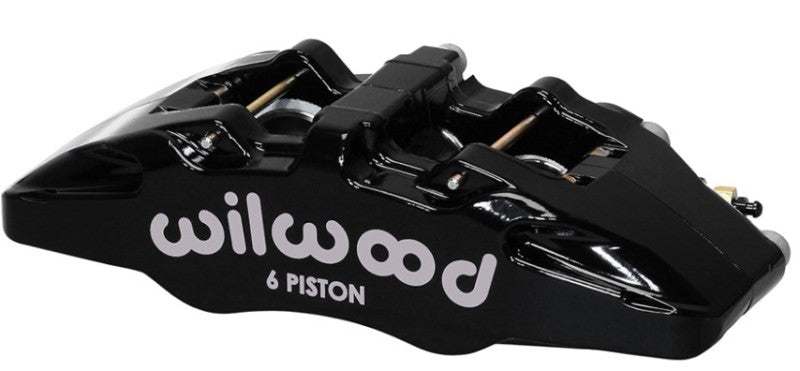 Wilwood Caliper-Forged Dynapro 6 5.25in Mount-R/H 1.62/1.12/1.12in Pistons 1.10in Disc