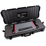 Mishimoto Universal Carbon Fiber Intercooler - Matte Tanks - 450mm Silver Core - S-Flow - BK V-Band