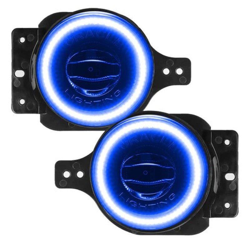 Oracle Jeep Wrangler JL/Gladiator JT Sport High Performance W LED Fog Lights - Blue SEE WARRANTY