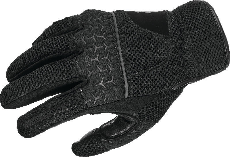 First Gear Rush Air Glove Black Sm