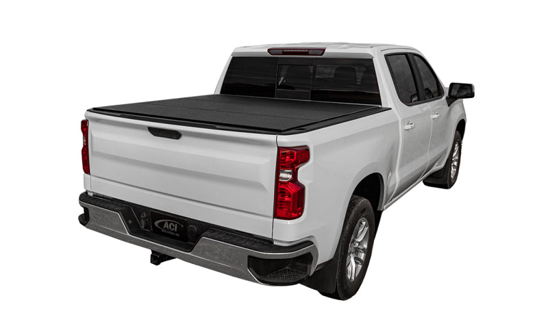 Access LOMAX Tri-Fold Cover Black Urethane Finish 22+ Toyota Tundra - 5ft 6in Bed