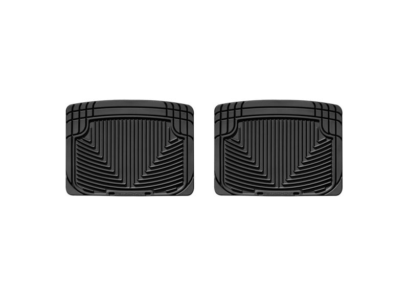 WeatherTech 03-06 Lincoln Navigator/Navigator L Rear Rubber Mats - Black