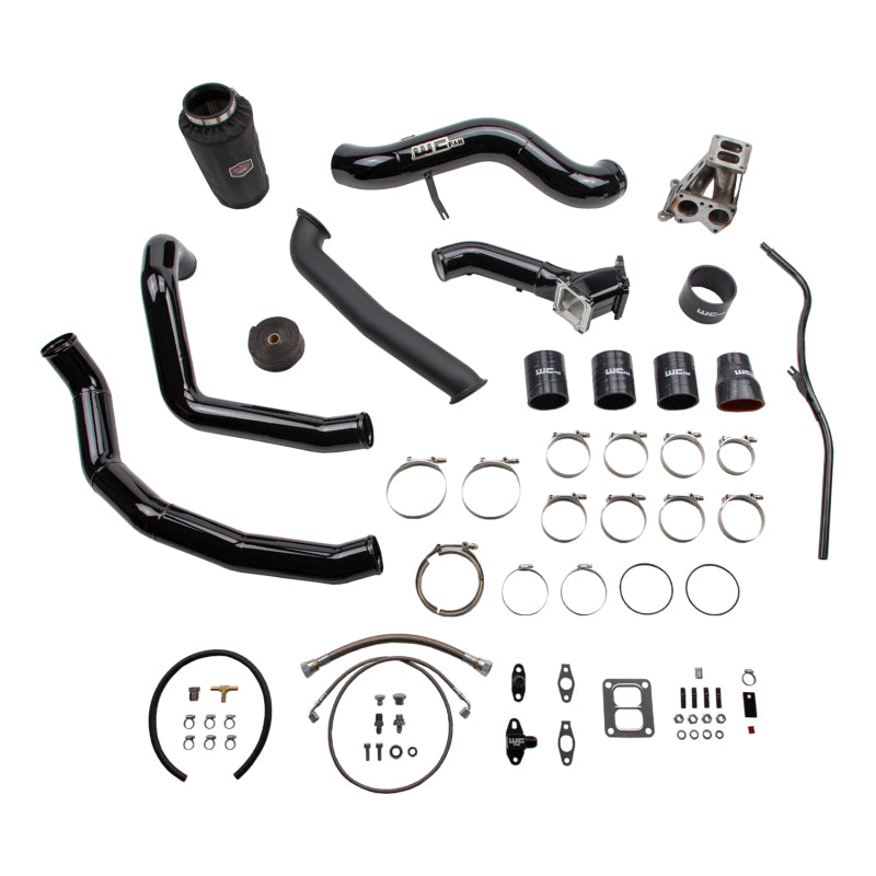 Wehrli 01-04 Chevrolet 6.6L LB7 Duramax S300 Turbo Install Kit (No Turbo) - Candy Teal