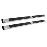 Westin Premier 6 in Oval Side Bar - Stainless Steel 85 in - Stainless Steel