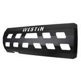 Westin 18-22 Jeep Wrangler JL (Excl. 4xe) Muffler Skid Plate - Tex. Blk