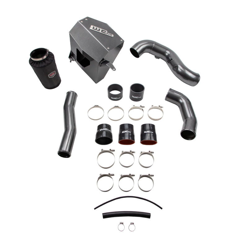 Wehrli 10-12 Cummins 6.7L Stage 2 High Flow Bundle Kit - WCFab Grey