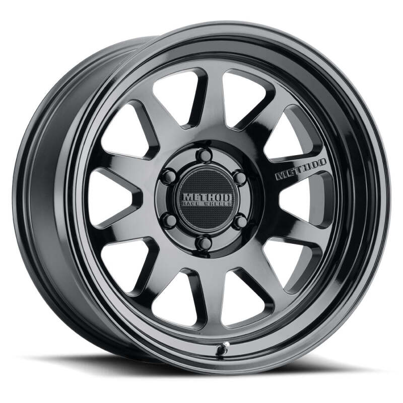 Method MR316 20x9 18mm Offset 8x180 130.81mm CB Gloss Black Wheel