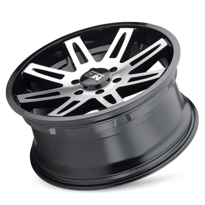 ION Type 142 20x9 / 8x165.1 BP / 18mm Offset / 130.8mm Hub Black/Machined Wheel