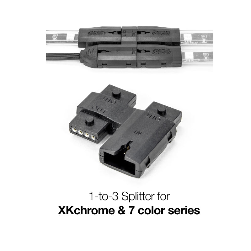 XK Glow XKChrome 1 to 3 Splitter Add On